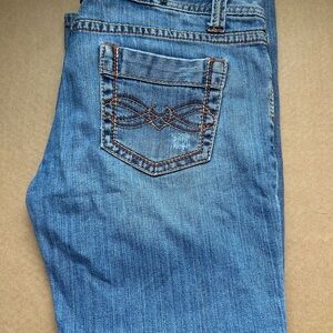 Aeropostale Women’s Classic Blue Bootcut Jeans